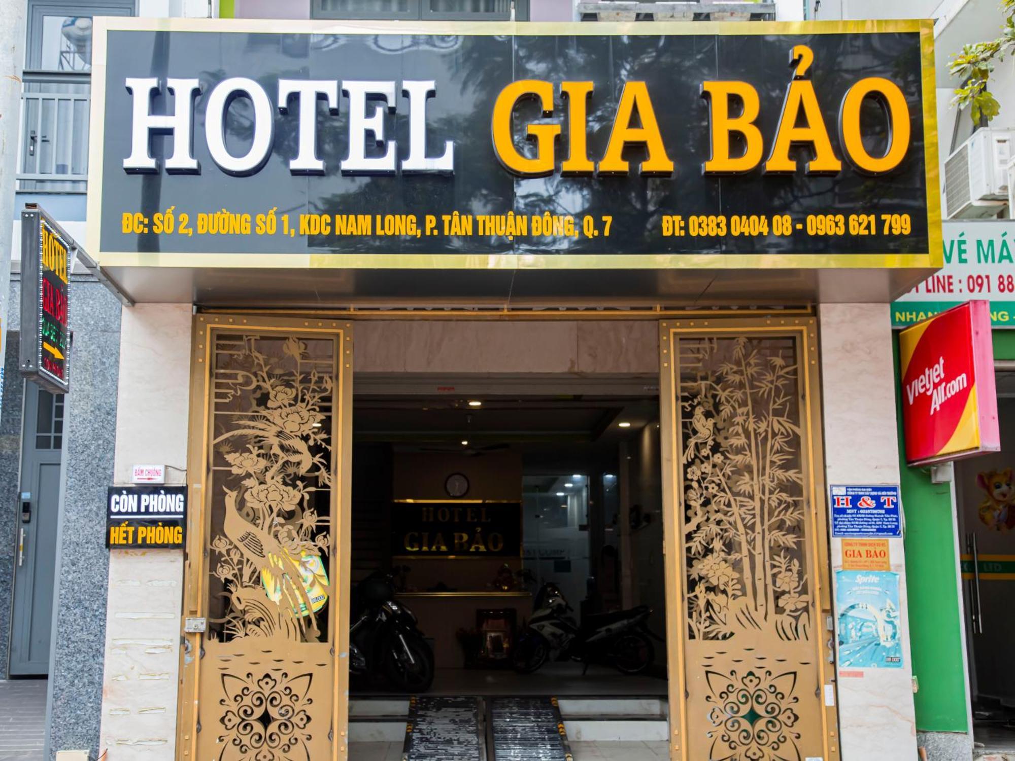 Gia Bảo Hotel Quận 7 TP. Hồ Chí Minh Ngoại thất bức ảnh